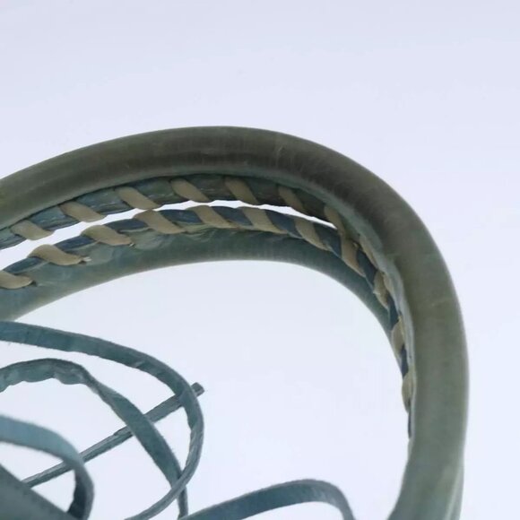 BALENCIAGA The City Hand Bag Leather 2way Light Blue Auth - Picture 14 of 16